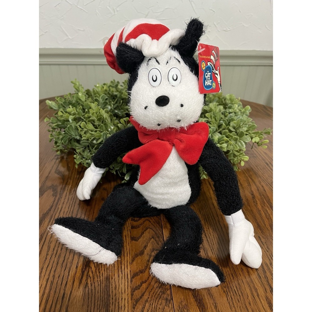 NEW, KOHL'S CARES THE CAT IN THE HAT BY DR. SEUSS PLUSH